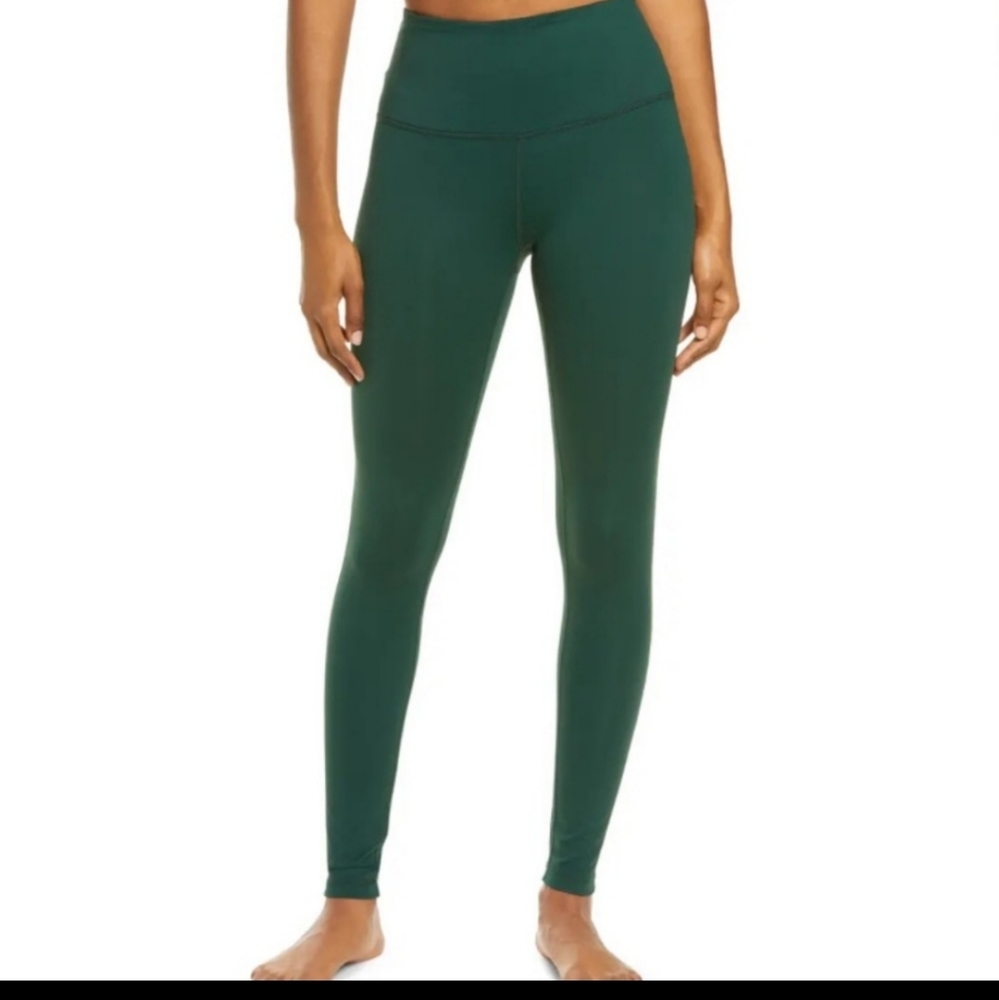 Zella Live In High Waist Legging Green